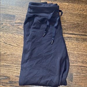 Black lululemon joggers